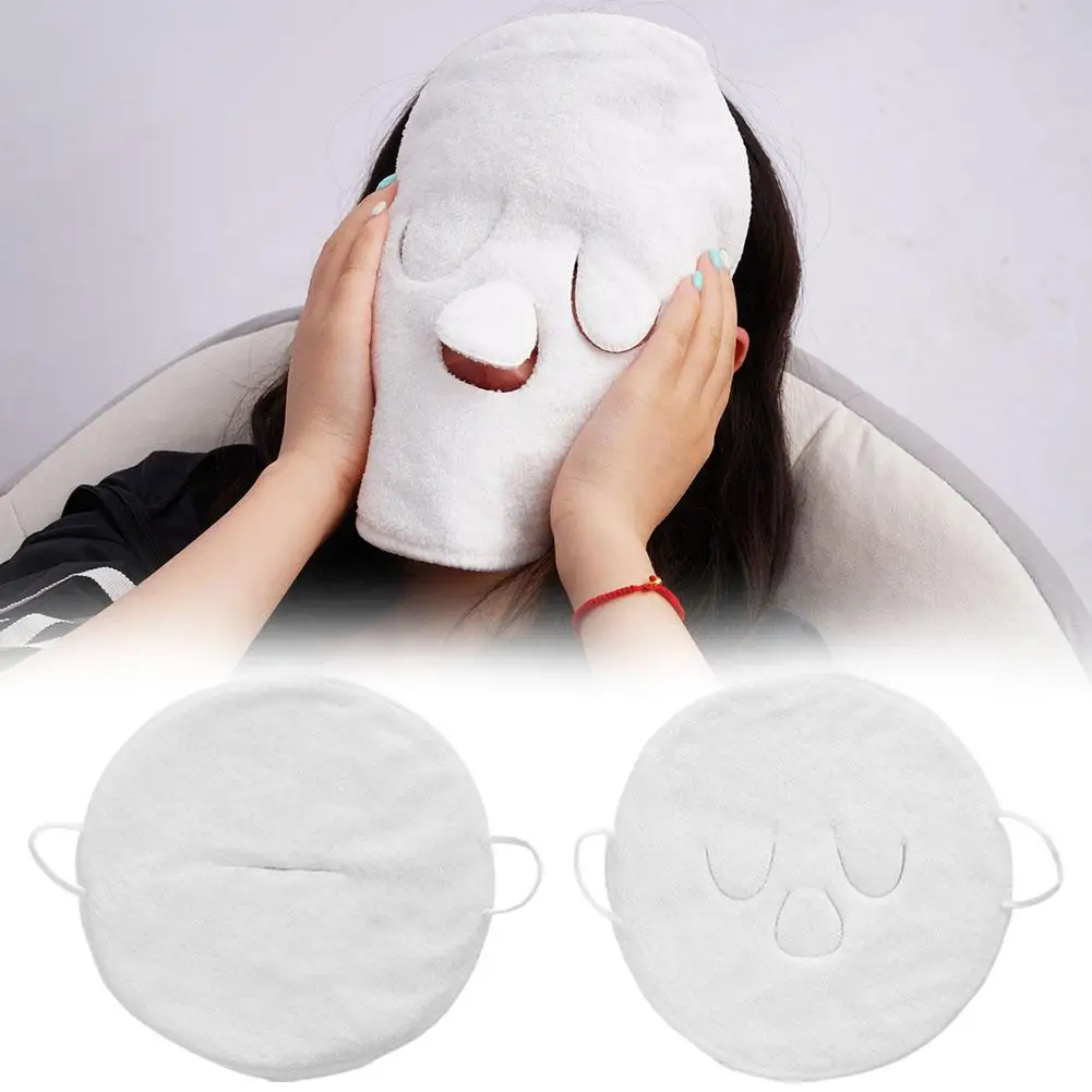 Care Mask Cotton Hot Compress Towel Wet Compress Steamed Beauty Opens Care Skin Compress Tools Face Pore Towel Facial Clean Y5X8