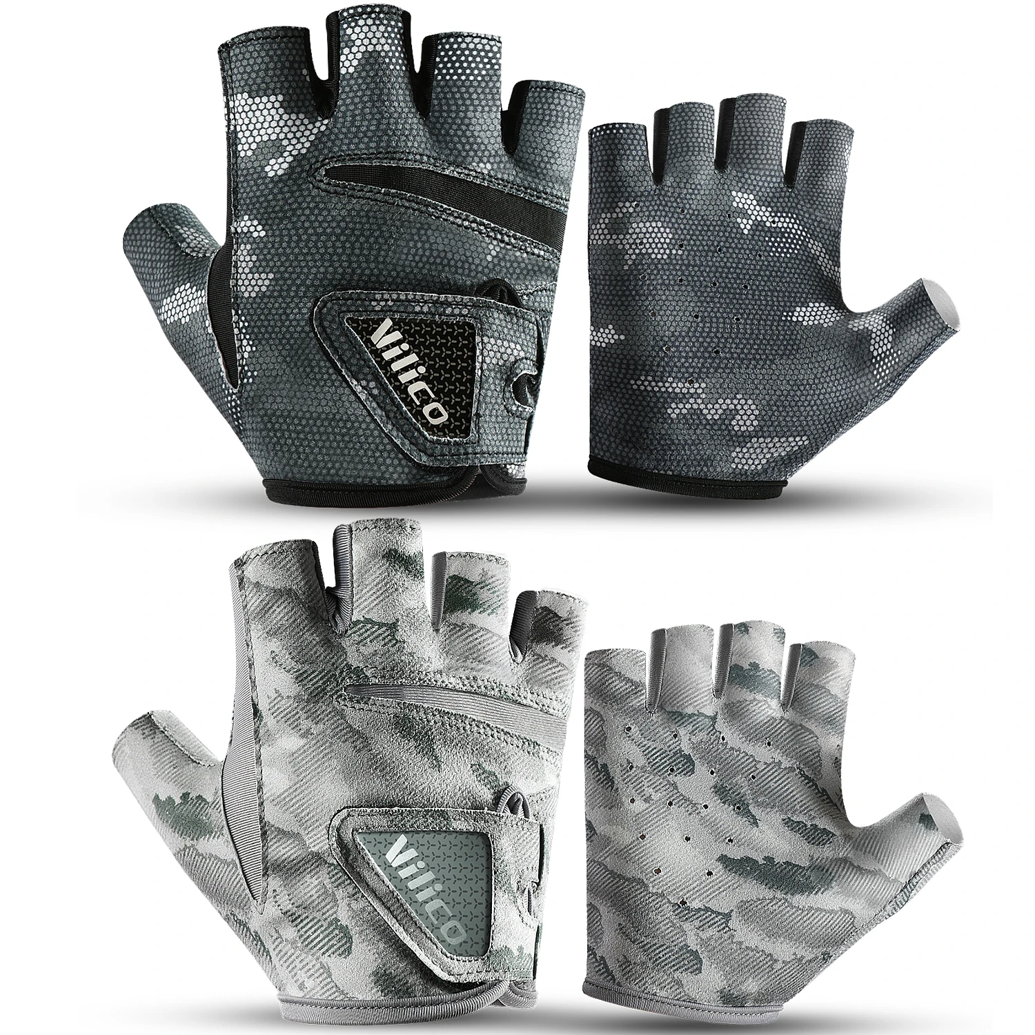 Fingerless Fishing Gloves are designed for Men and Women Fishing, Boating, Kayaking, Hiking, Running, Cycling Gloves