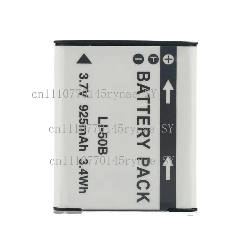 Replacement Battery & USB-C Charger For Olympus LI-50B Compatible With SP-810UZ SP-800UZ SP-720UZ SP-815UZ TOUGH-8010 Camera