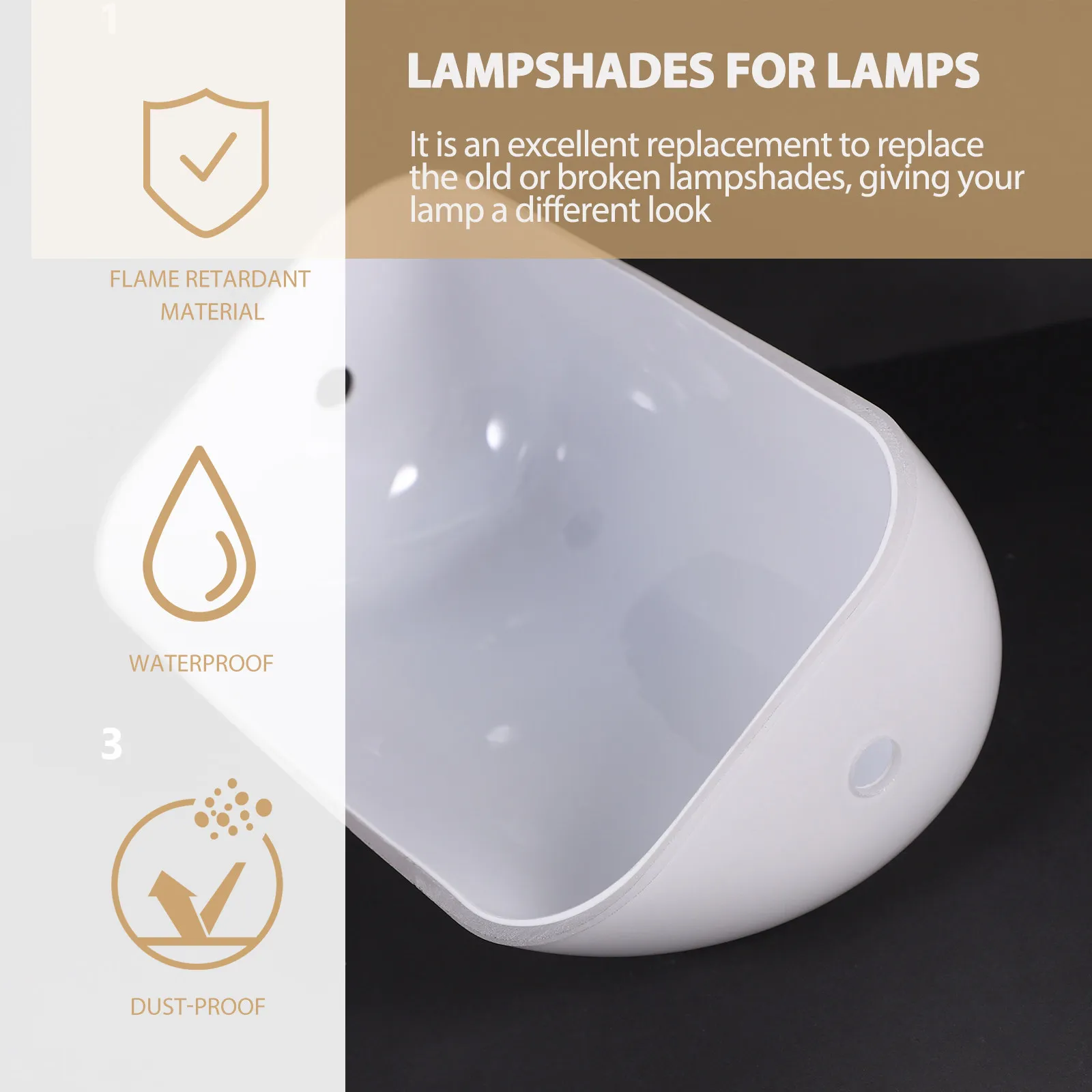 

Retro Glass Lamp Shade Vintage Light Cover for Desk Table Lamp Replacement Lampshade Decorative Household Lighting Fixture