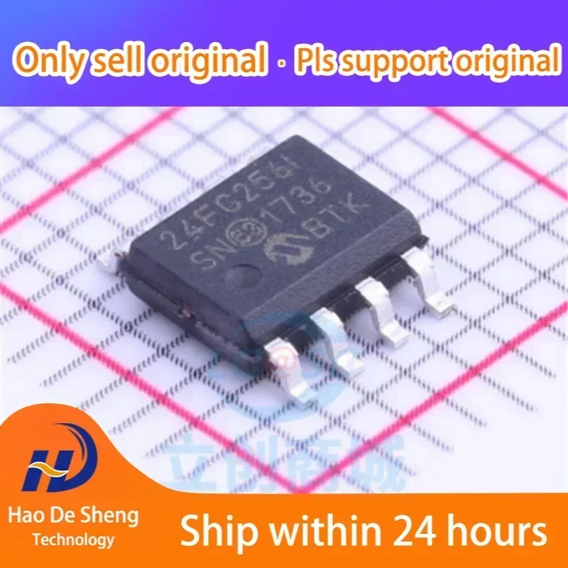 

10PCS/LOT 24FC256T-I/SN 24FC256T-I SOP-8 New Original In Stock