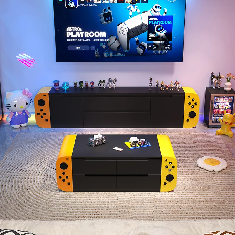 Coffee Table TV Cabinet Storage Cabinet E-Sports Room E-Sports Girl