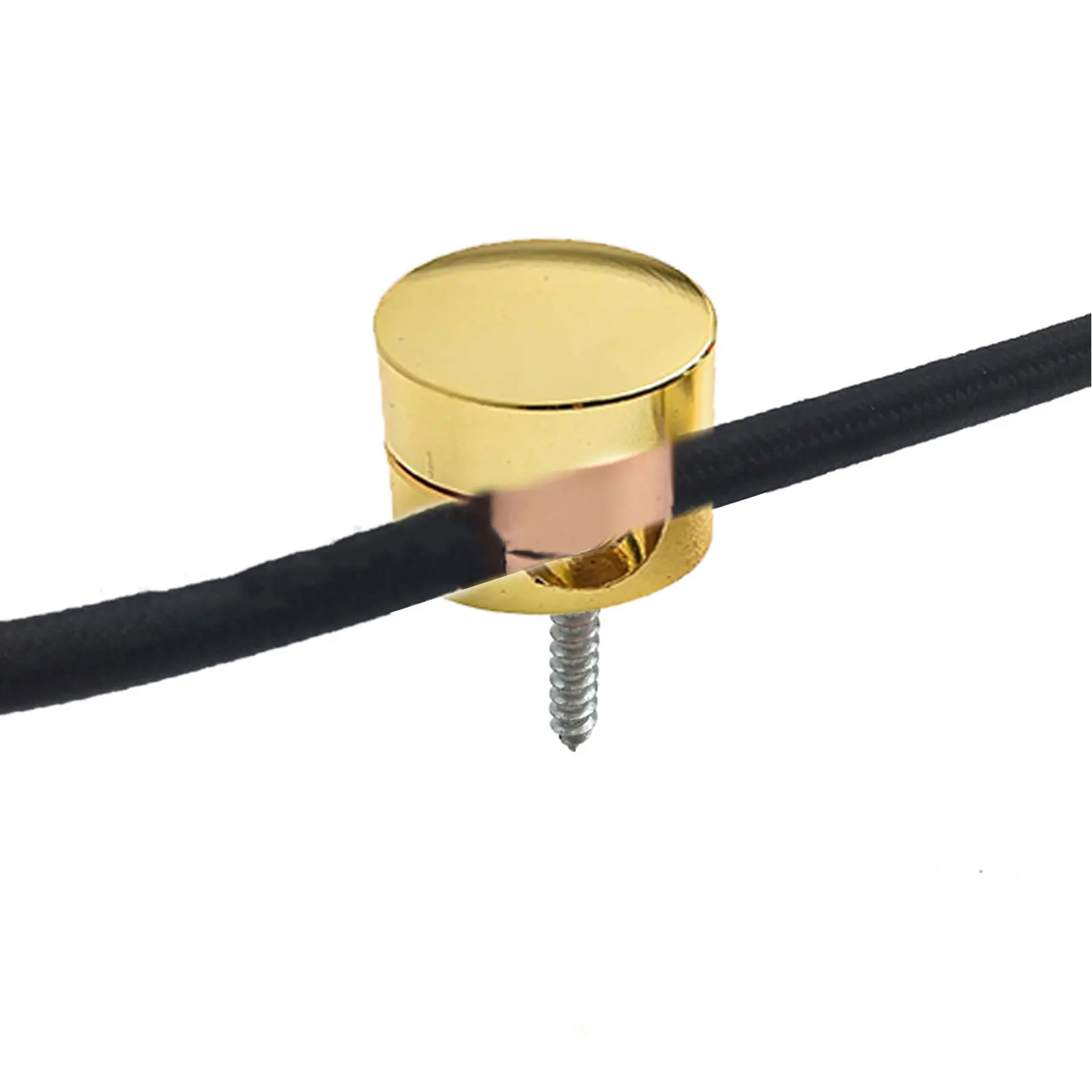 3pcs Metal Cable Anchors Cord Holders for Effective Wire Management on Desk or Wall Suitable for Various Cable Types Under 7mm