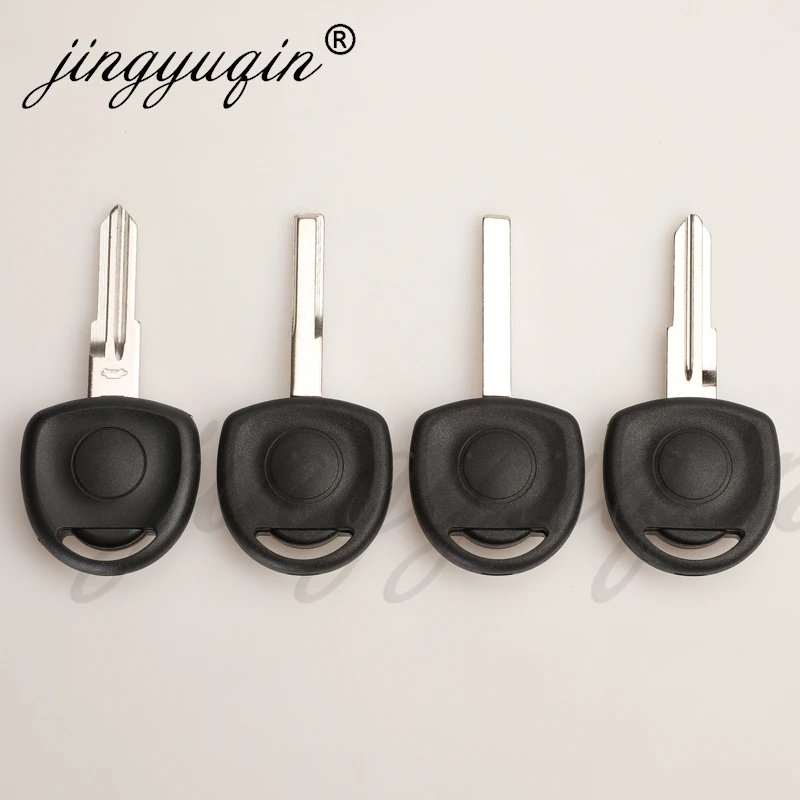 jingyuqin Transponder Chip Car Key Shell Blank Case For Chevrolet  Cruze Epica Lova Camaro Impala Fob Left/Right Blade Auto Key