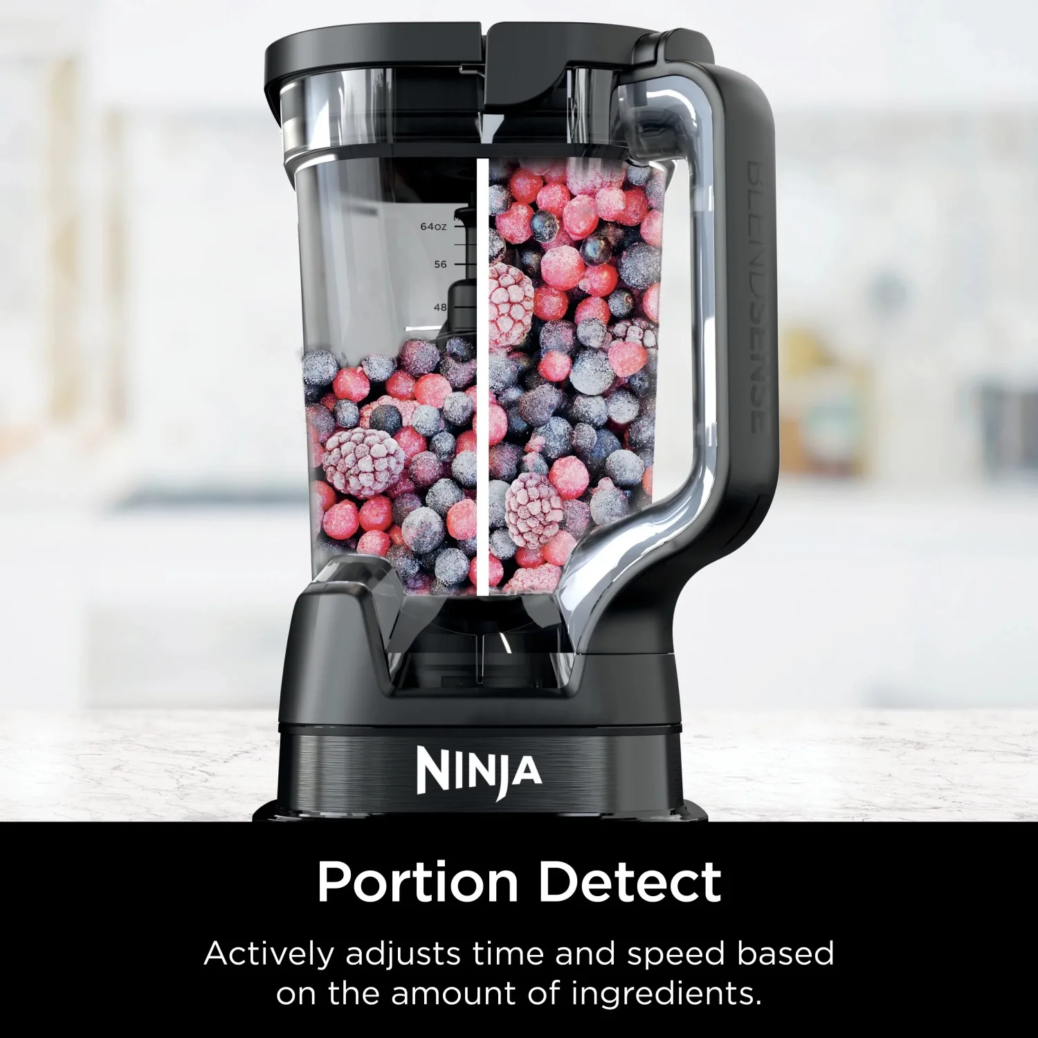 Detect Kitchen System Power Blender + Processor with Blend Sense Technology, Silver, TB400