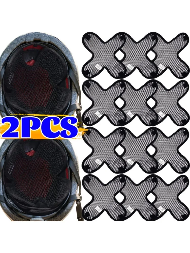 AliExpress NONE Anti Sweat Motorcycle Helmet Liner 3D Breathable Mesh Cushion Pad Summer Cooling Insert Universal Dirt Bike ATV Motocross Ride