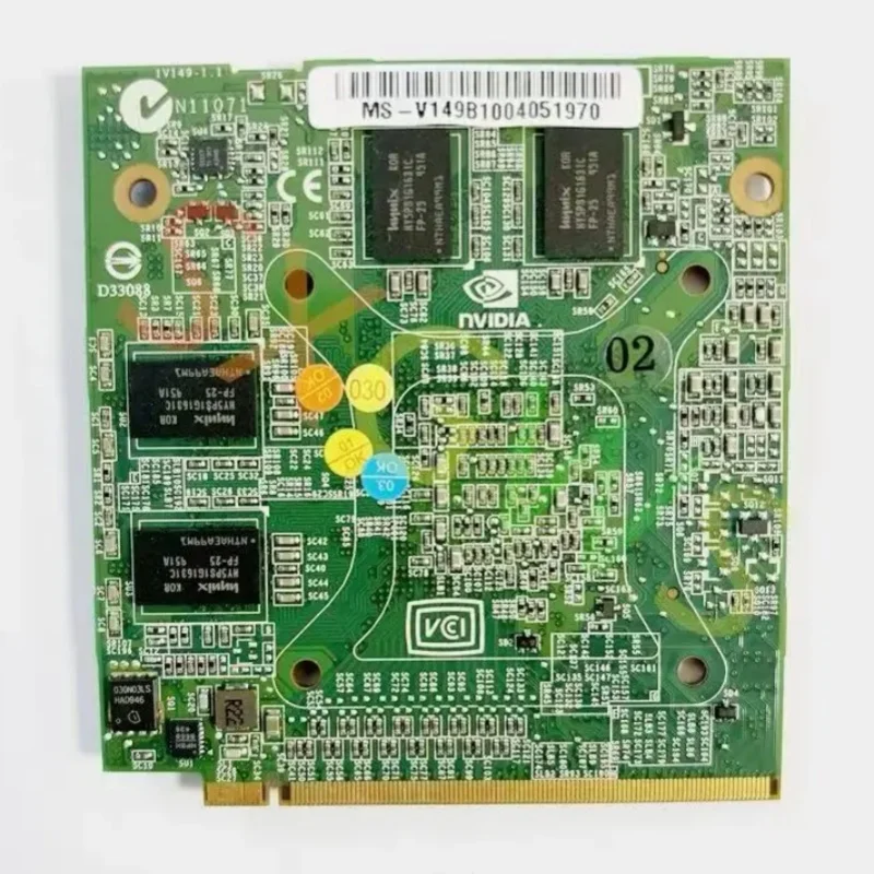 9600MGS DDR2 512MB MXM II G96-600-C1 Graphics Card for Acer Aspire 4720 4920G 4930G 6920G 6930G 6935G 7720G 9600MGT
