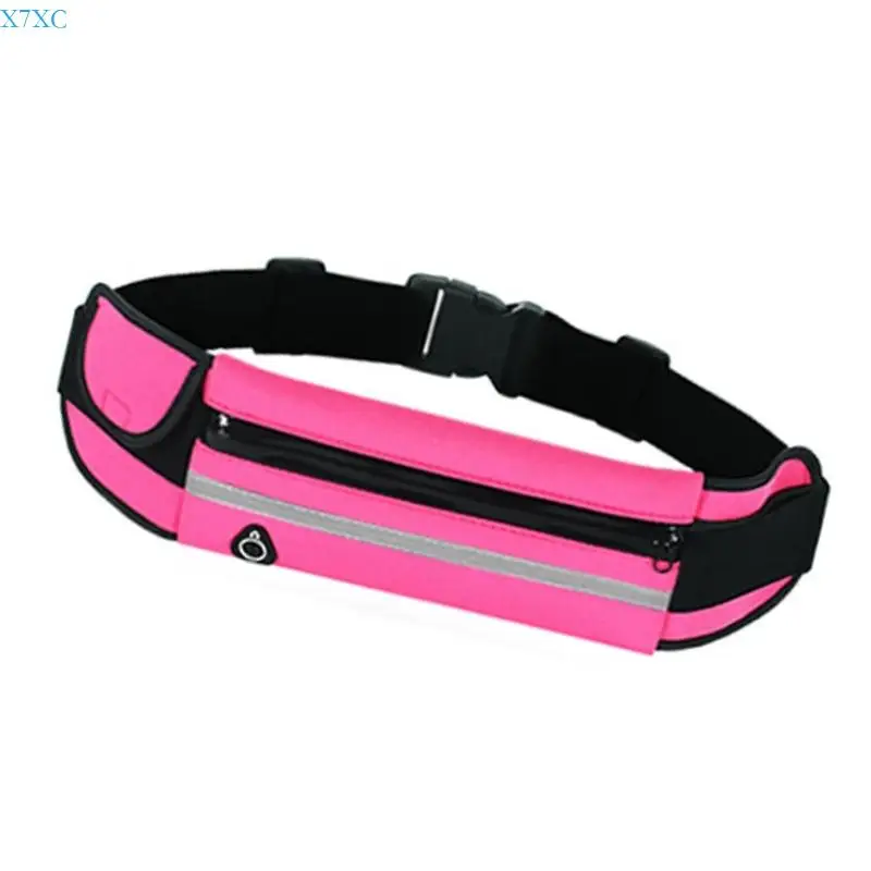 

X7XC Waist Bag Belt Bag with Phone Holder Running Belt Running Bag Sport Bag Waist Pack for Jogging Cycling Sports Fitness