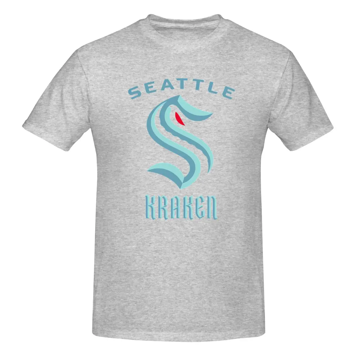 Хоккейная майка Seattle Kraken, модные мужские футболки, летняя хлопковая рубашка унисекс, уличная одежда