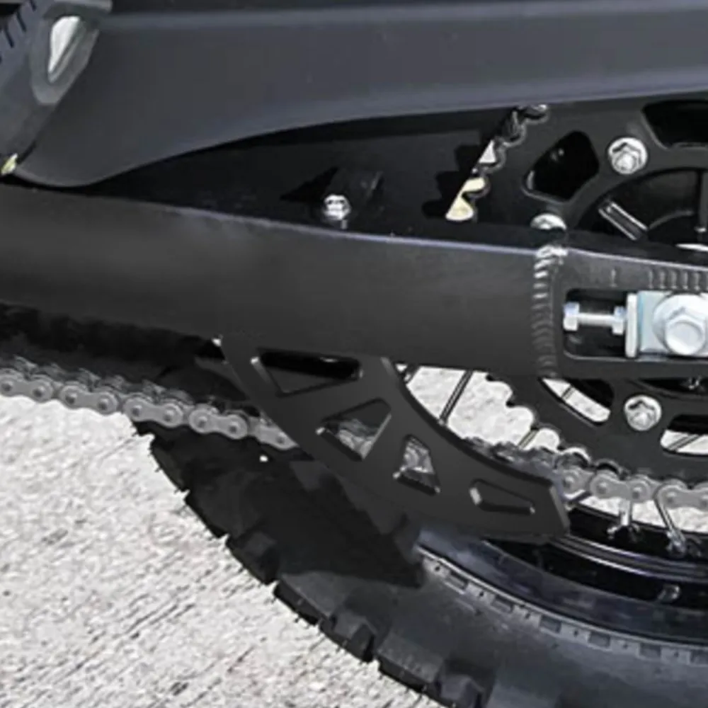 

Motorcycle Aluminum Chain Protector Guard Cover Kit FOR Kawasaki KLR 650 2008-2018 2011 2012 2013 2014 2015 2016 2017 KLR650-E