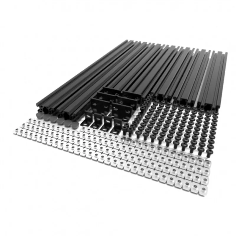 

For AM8 3D printer DIY all-metal aluminum profile frame kit Anet A8 all-black oxidized