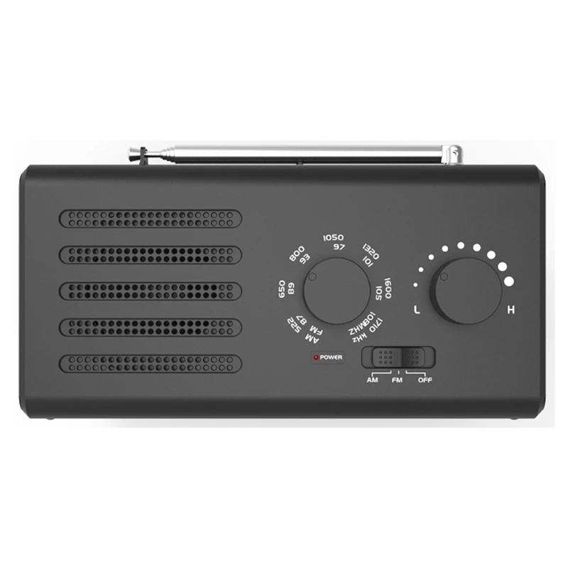 World Receiver Disaster Prevention World Receiver Garden Boat Road trip Outdoor adventure Handfree Fm Solar Auto Radio