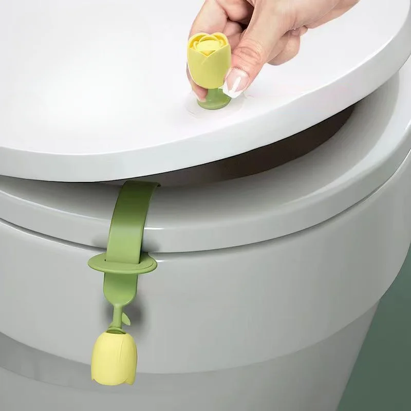 1pcs Toilet Lid Handle Detachable Seat Clip Toilet Holder Lifter Animal Shape Seat Toilet Accessories Seat Handle Tool