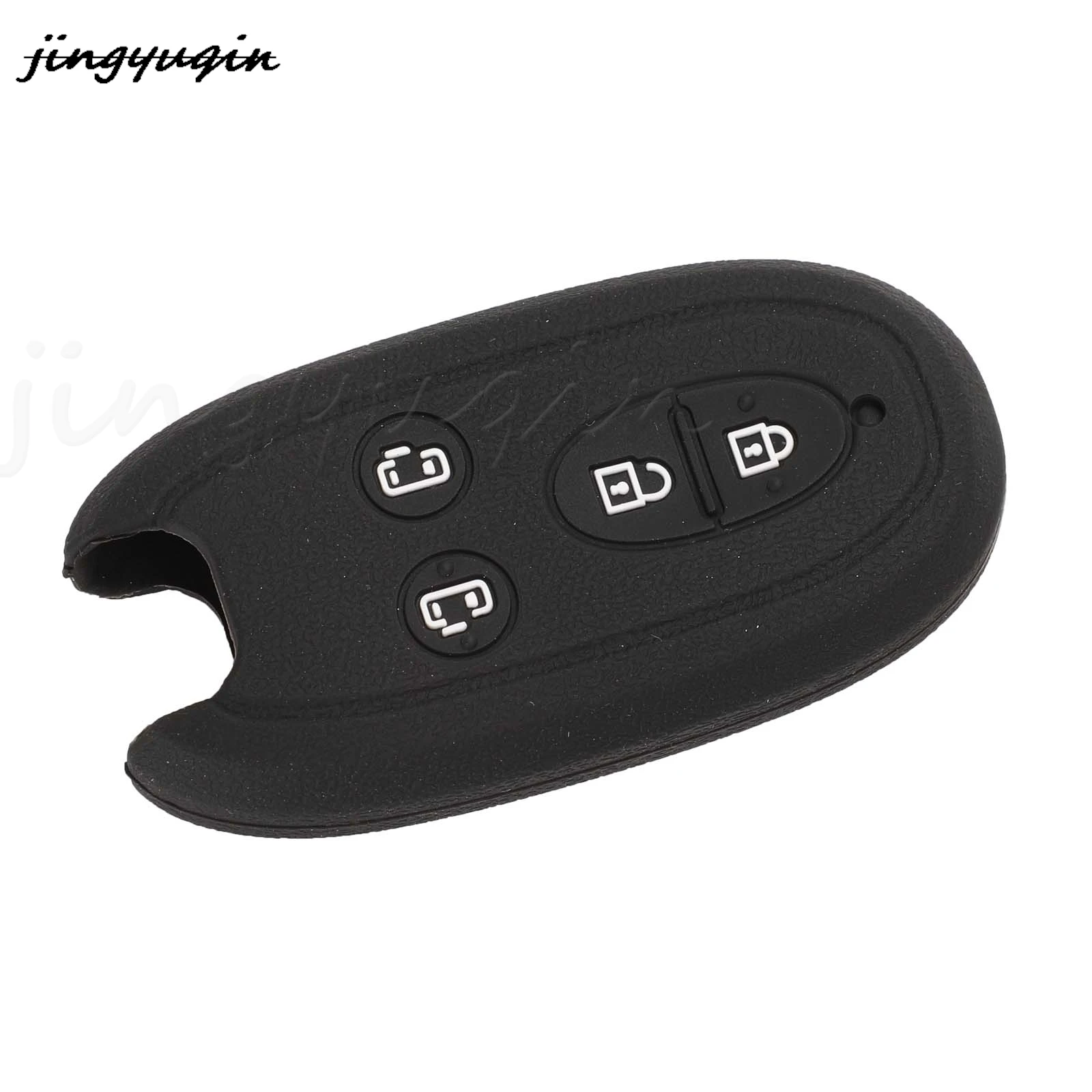 jingyuqin Remote Key Cover Case Silicone Protect Shell For Suzuki Grand Vitara New Swift Jimny Sx4 Alto Car Accessories