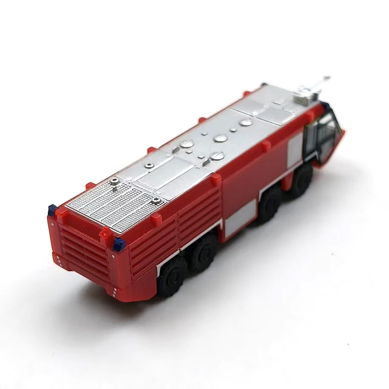 مقياس 1:87، خدمة المطار الأرضية، شاحنة مطافئ، محاكاة نموذج سيارة، هدية قابلة للجمع، زينة تذكارية