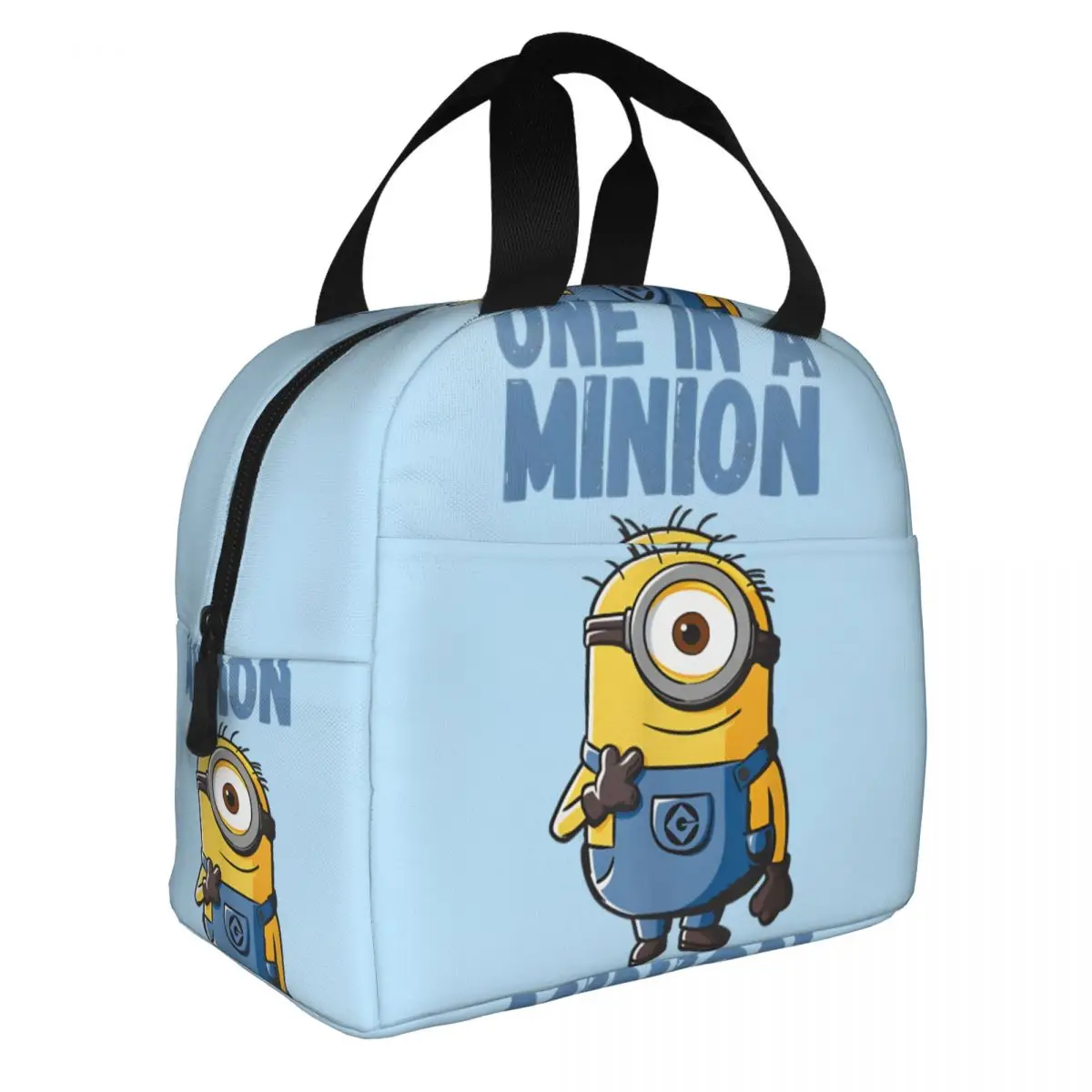 Na lunch Despicable Me Minion Rysunek Duża pojemność Ręczny Despicable Me Minionki Izolowany futerał Studenci Torba na lunch