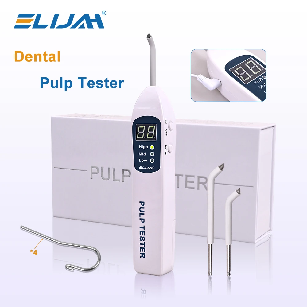 Dental Endodontic Pulp Tester  Dental C-PULSE Tooth Nerve State Tester Root Canal Instruments Intraoral Chamber Vitality Tester