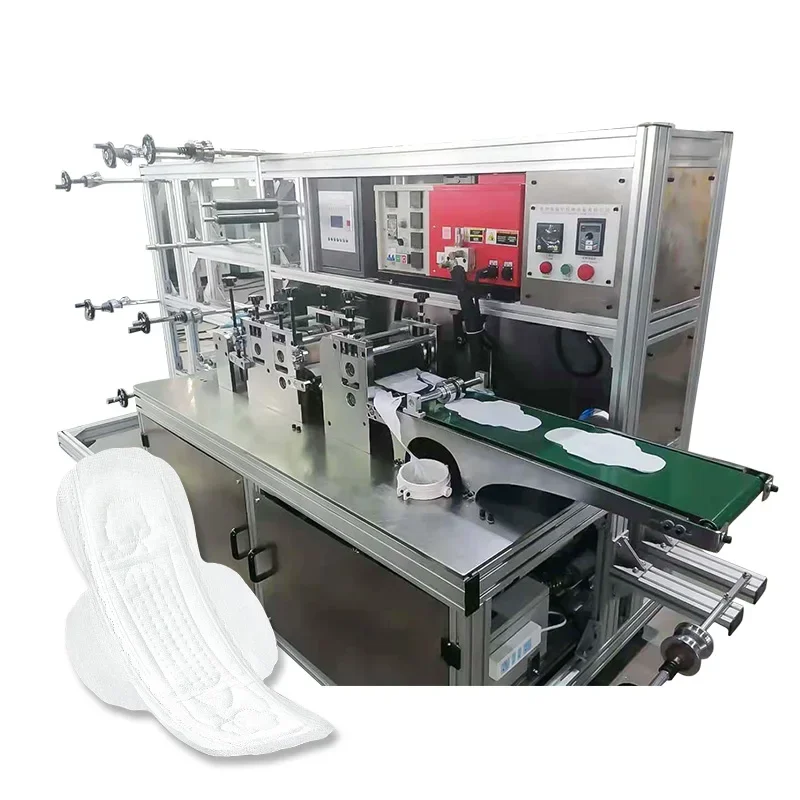 

Sanitary Napkin Production Line Panty Sanitary Napkin Sealing Production Equipment Napkin Tissue Machine