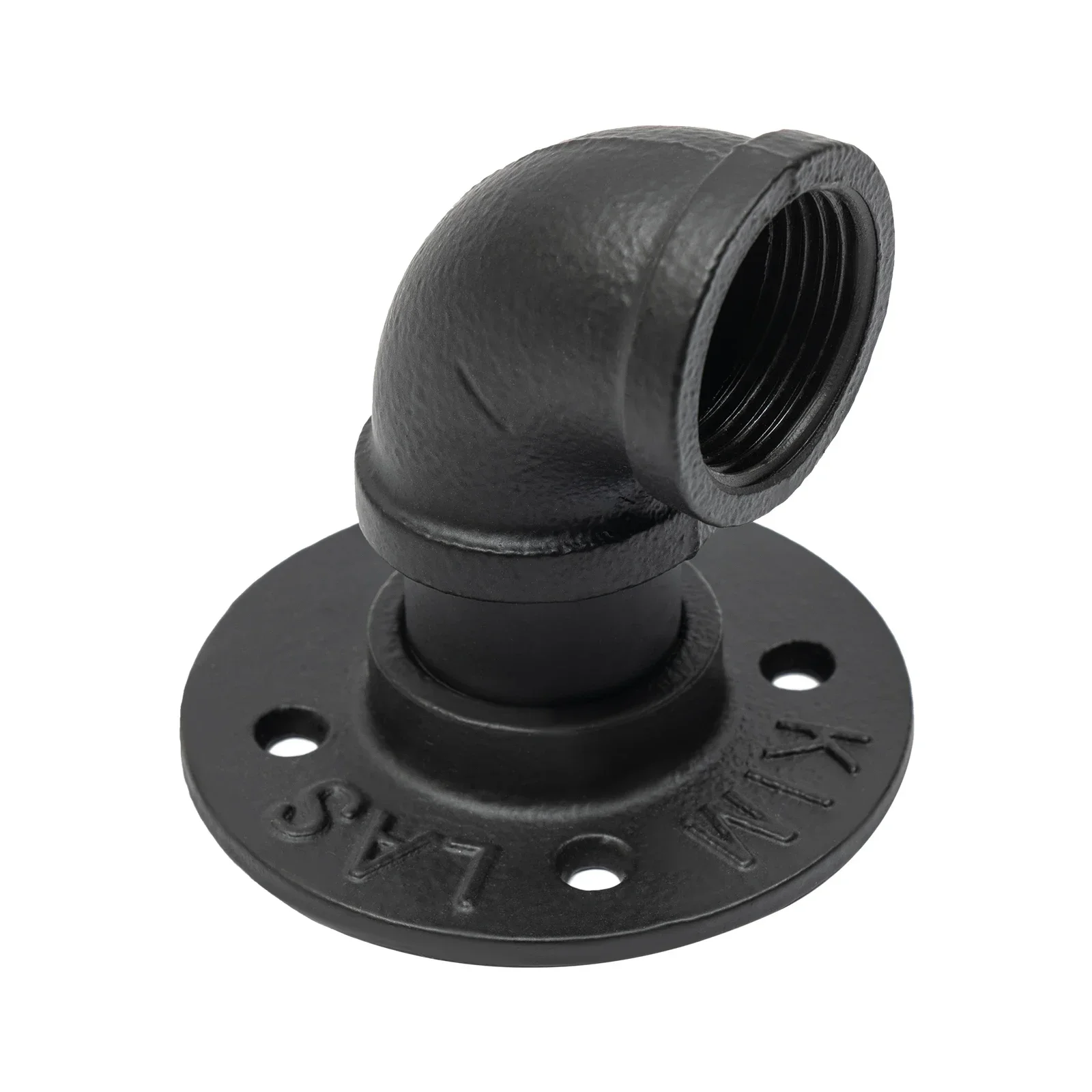 Modern Wall Mounted Handrail, Stair Railing Hand Rail, for In/Outdoor Wall Mount, Black Pipe Handrail Length 200cm