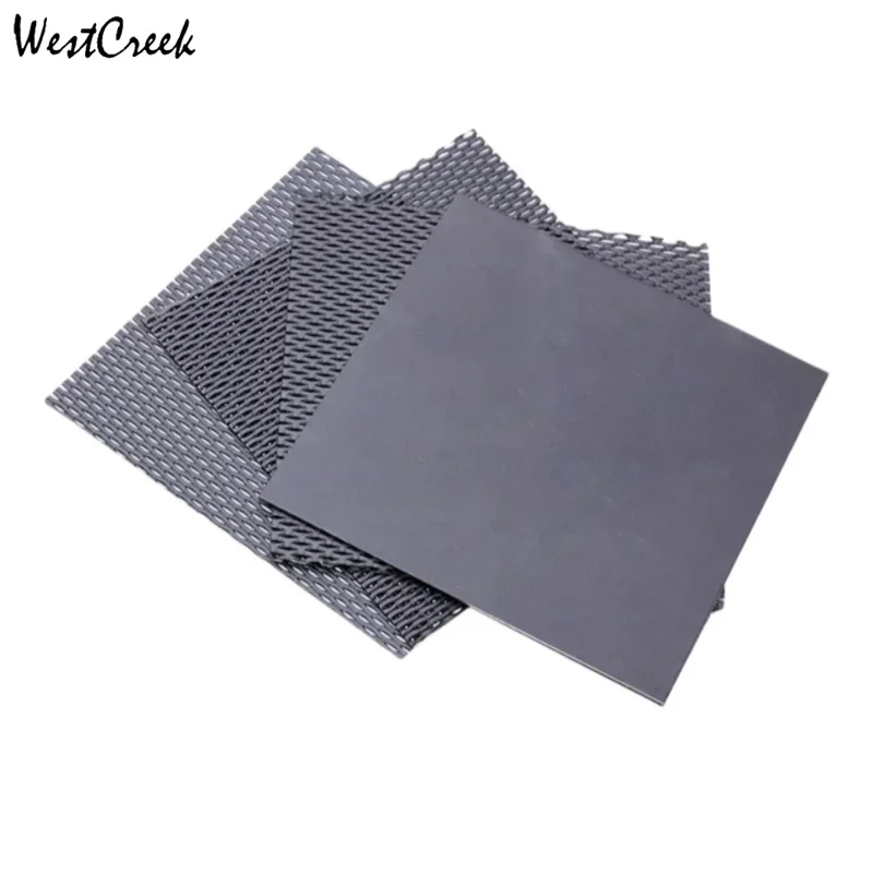 WESTCREEK 50mmx100mm Ti based anode/ruthenium iridium tantalum/tin antimony titanium mesh, electroplating electrolysis