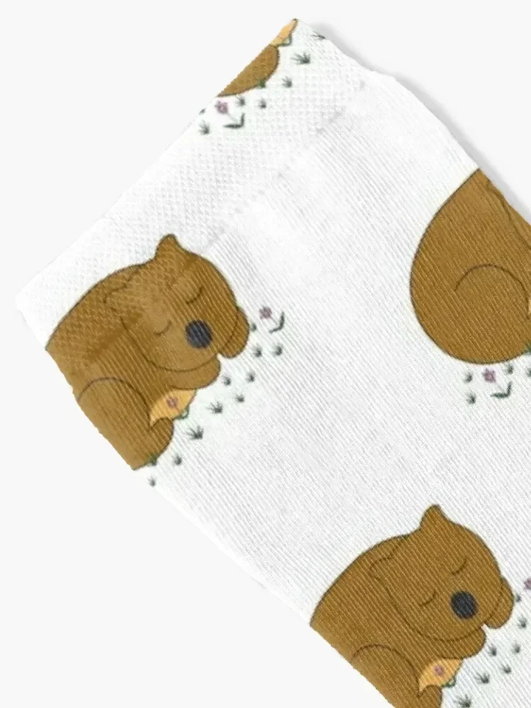 Wombat Dreaming Socks golf hip hop cool warm winter Socks For Women Men's