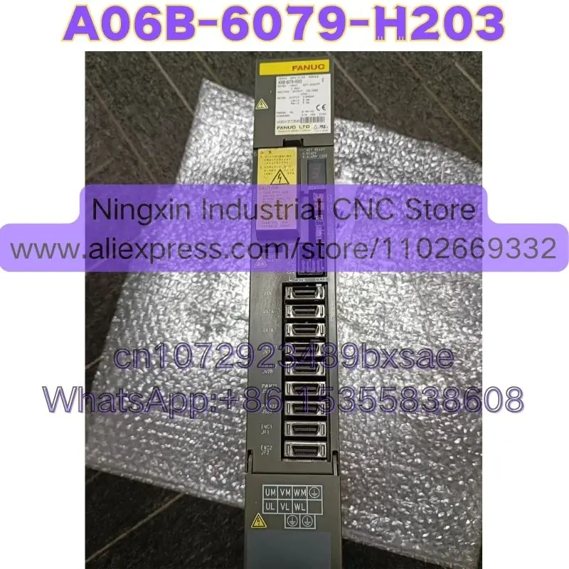 Used A06B-6079-H203 Function Intact
