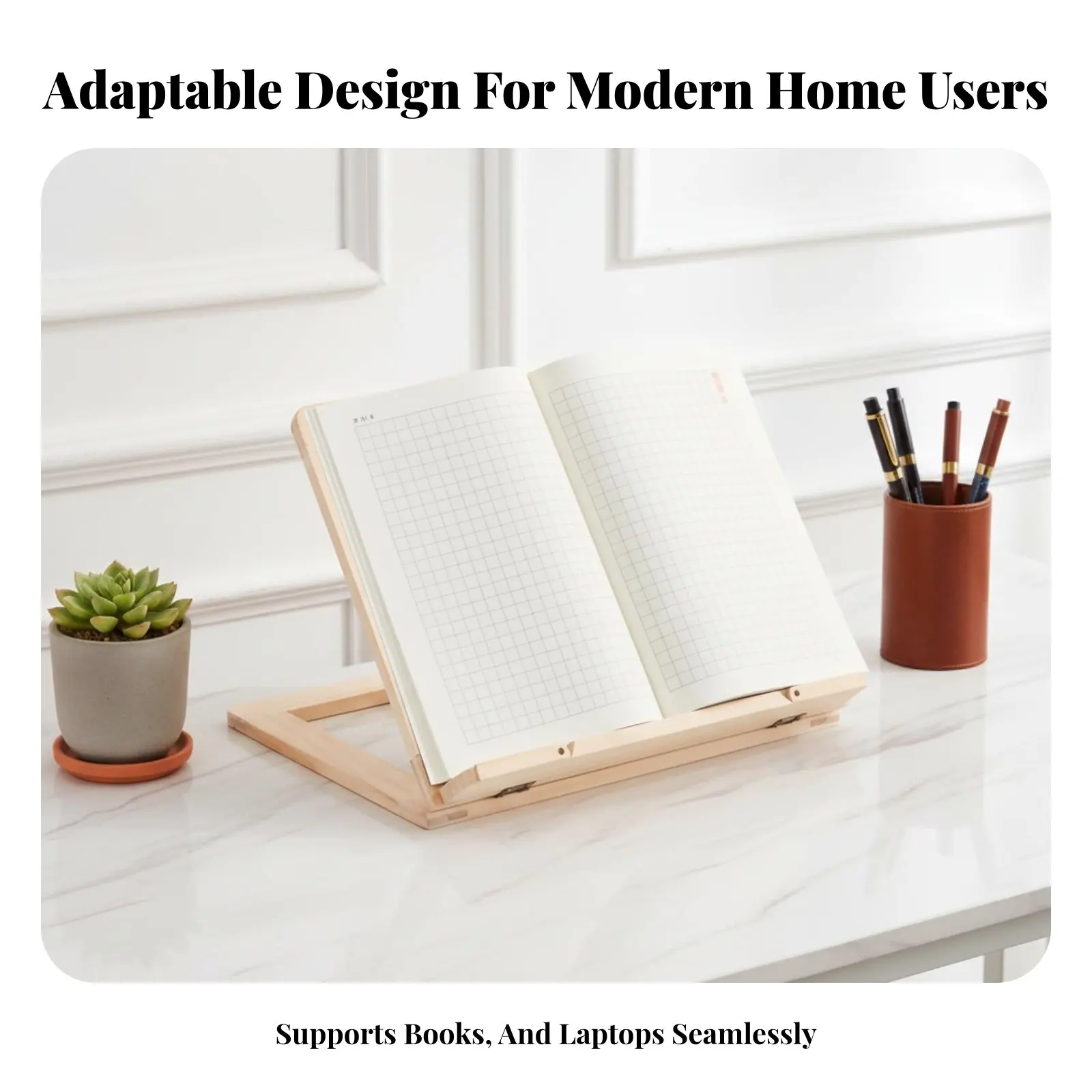 

Foldable Bookrest Multi-Functional Adjustable Perusing Stand Portable Handsno-Cost for Students, Readers, Study Room, Library