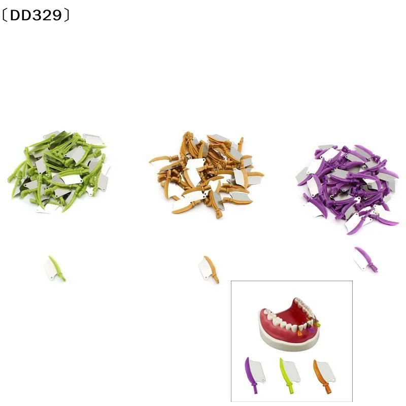 caixa-com-50-pecas-de-cunhas-dentais-m3-para-protecao-interproximal-dos-dentes-com-protecao-gengival-e-matriz-seccional〔dd329〕
