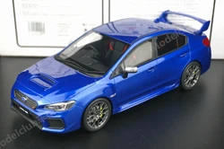 OTTO 1:18 Impreza WRX STI 2021 Blue JDM Limited to 2000 Pieces Simulation Resin Static Car Model Toys Gift