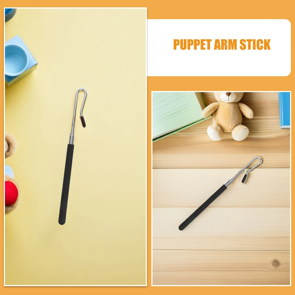 Varillas de Control de brazo de marioneta, palos de marionetas de mano de Metal ajustables para herramientas de manipulación de puesta en escena, varilla de Control, 3 uds.