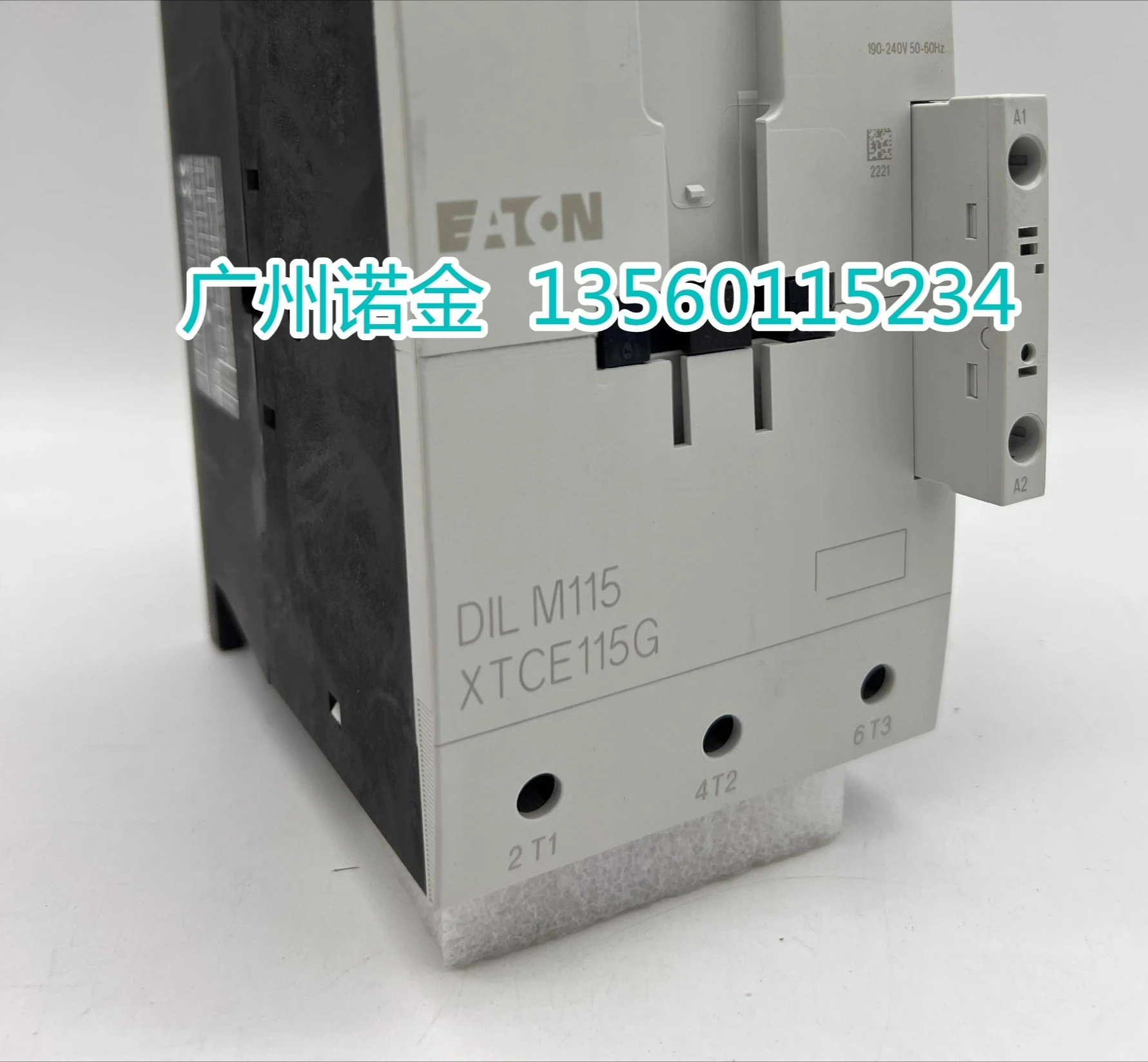 

Контактор EATON Eaton Muller XTCE115G DILM115 New Spot 190-240V50-60HZ