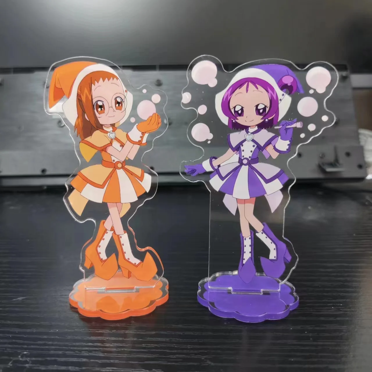 Magical DoReMi Anime Figures Cosplay supporto in acrilico modello Cute Plate Desk Decor Standing Sign Prop Fans regalo di natale