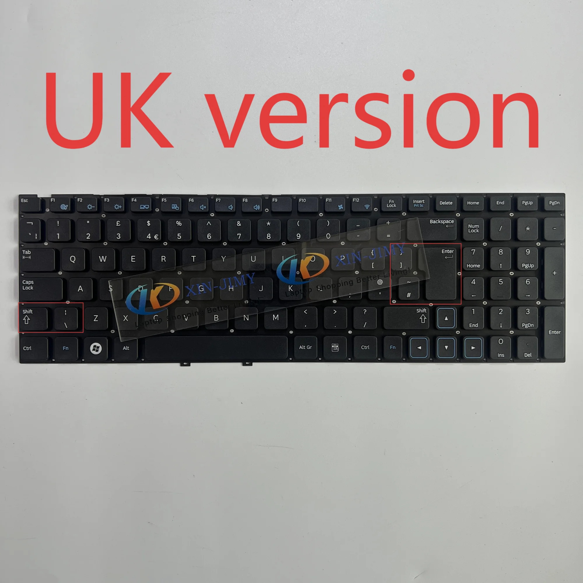 NP300E5A Spanish/UK Keyboard For Samsung 300E5A 305E5A 300V5A 305V5A NP300 NP305E5A NP300V5A NP305V5A 300E5X NP300E5C 300E5C