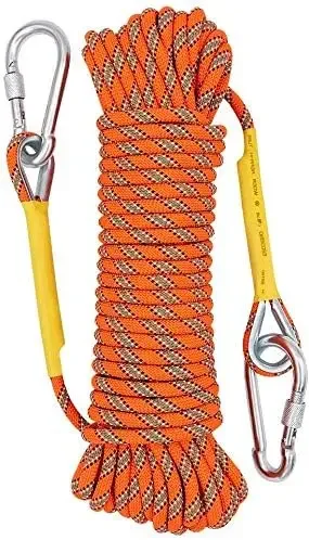 Outdoor Climbing Rope 10M(32ft) 20M(64ft) 30M(96ft) 50M(160ft) 70M(230ft) 152M(500FT) 352M(1000FT) Static Rock Climbing R