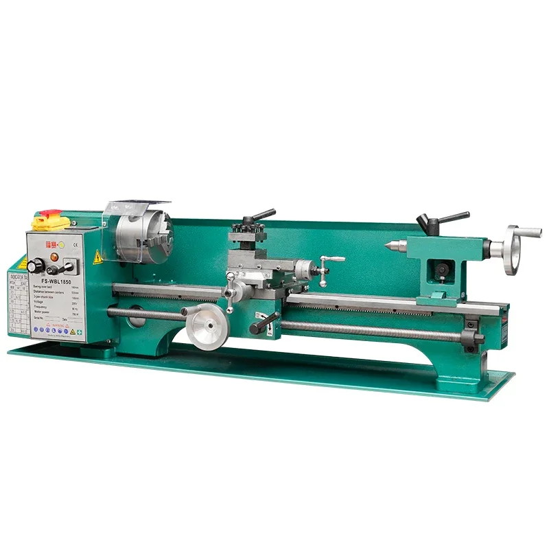 750W Fusai FS-WBL1850 Mini Metal Lathe machine Manual Bench lathe machine