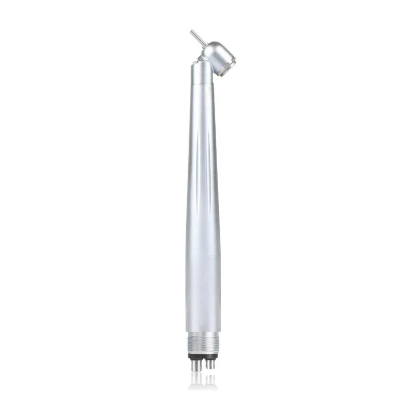 

4 hole Mini head LED E-Generator ceramic bearing high speed 45 degrees led surgical 1 1 Ratio Den tal Handpiece