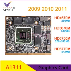 Original HD4670M HD5670M HD6750M HD6770M 256MB 512MB Video Card For Apple iMac 21.5