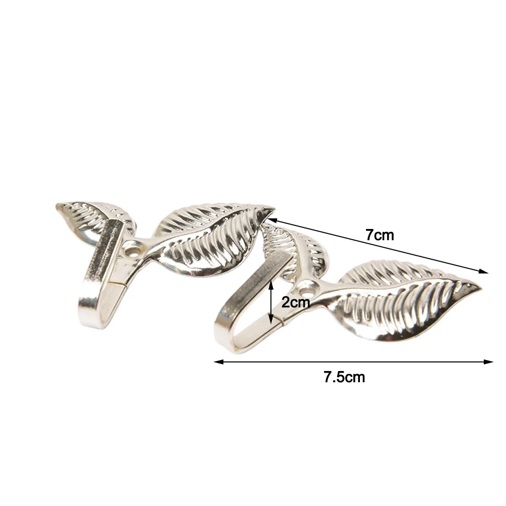 Decorative Wall Hooks For Home Bathroom Towel Hooks As Shown In The Picture Leaf Shape Coat Hooks Unique Leaf Pattern