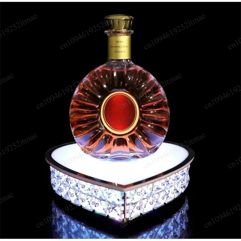 Luminous Bottle Holder Event Banquet Atmosphere Decor Display Tray