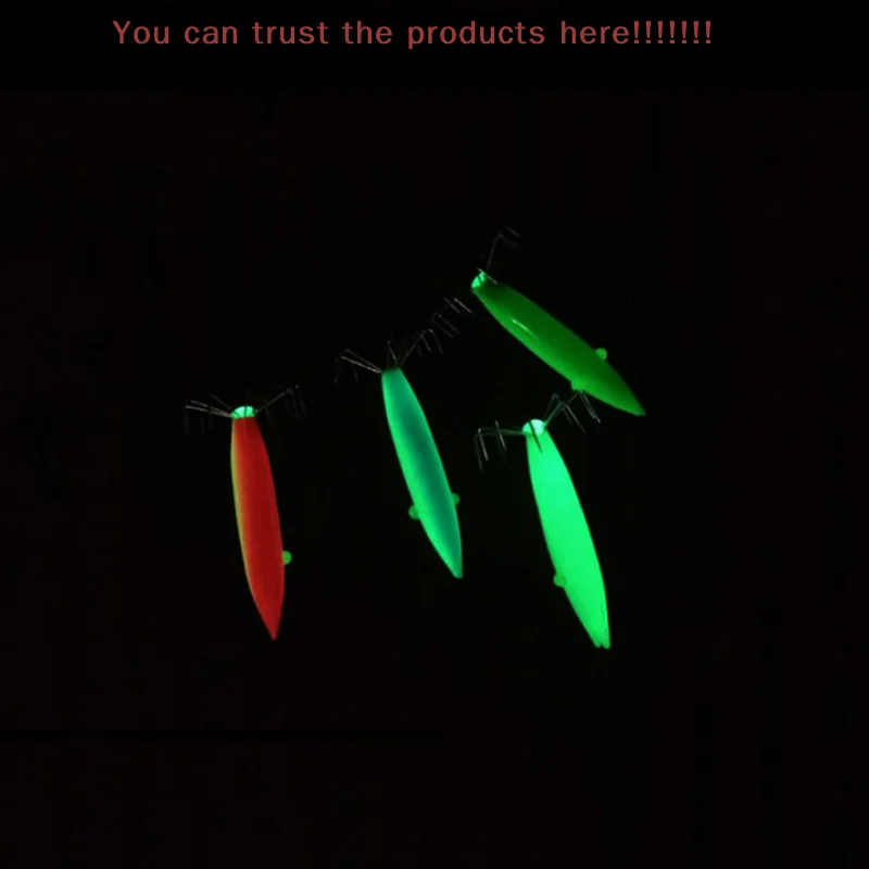 

8-pin Luminous Squid Hook Deep-sea Fishing Hook Fishing Gear Accessories