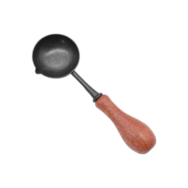 Lacquer Seal Non Stick Spoon Sealing Wax Spoon Stamp Seal Heating Lacquer Wax Tool