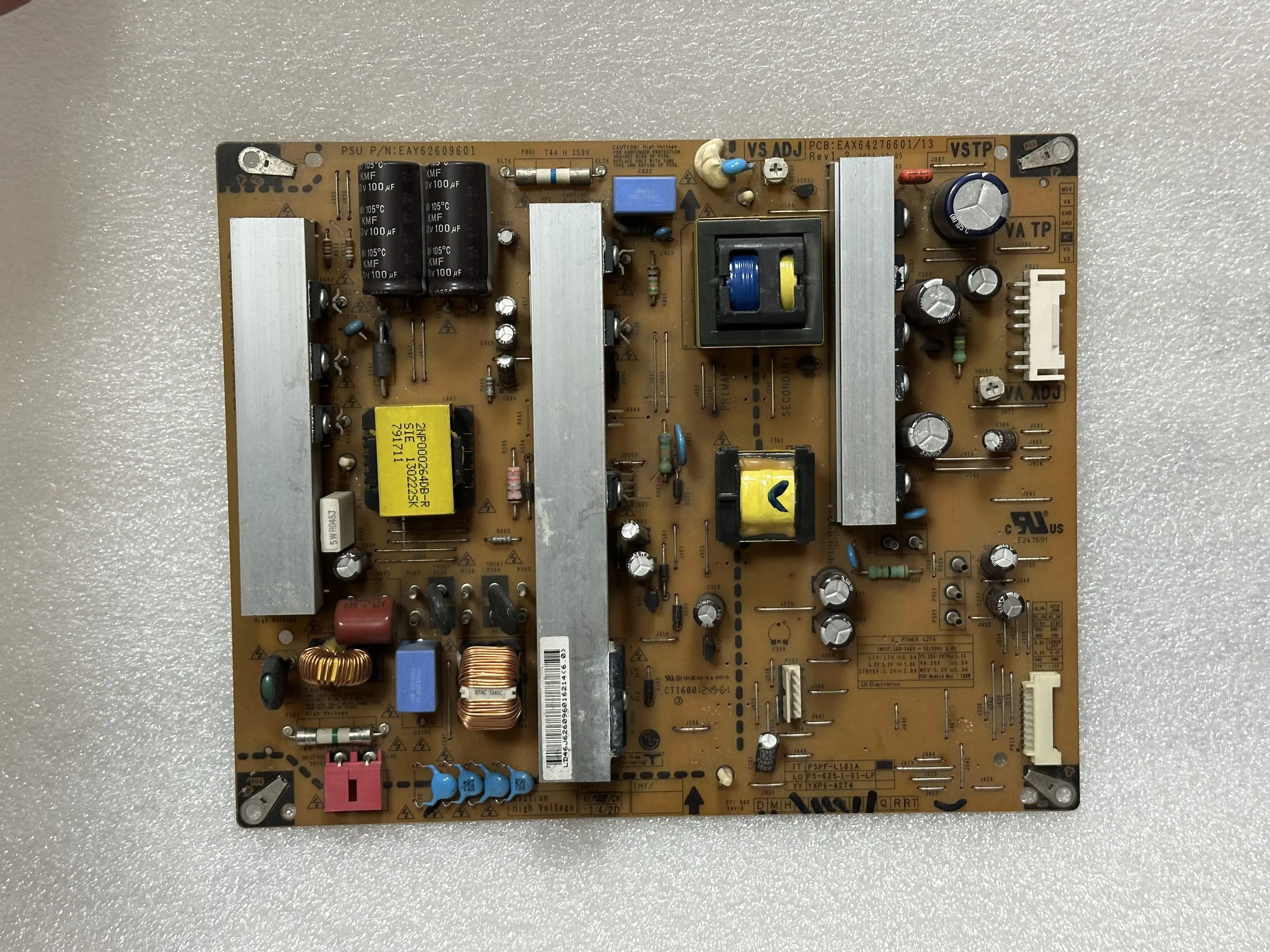 

Original 42PA4x50C power board EAX64276601/13 EAY62609601 PSPF-L101A