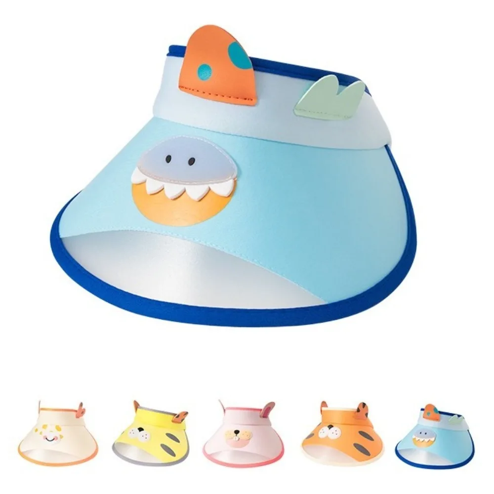 

Cartoon Print Kids Sun Cap Breathable Foldable Toddler Panama Hat UV Protection Adjustable Size Infant Fisherman Hat
