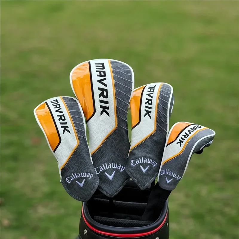 

Golf Headcovers Set - Inspired Color Splice Design, Universal Fit for Woods with Water-Resistant Fabric