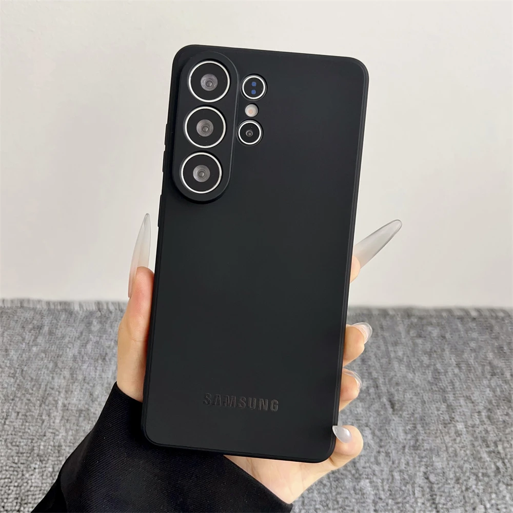 Stoßfeste, flüssige Silikon-Softhülle für Samsung Galaxy A51 A14 A15 A16 A17 A22 A23 A55 A56 A53 A72 A73 A26 A35 Offizielle matte Hülle – Detail 10