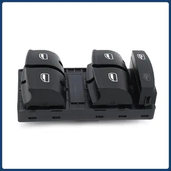 4F0959851 適用於Audi A3 A6 S3 S6 C6 Q7 RS6 PLUS AVANT 電動主車窗升降控制開關 汽車配件 8 最佳銷售 奧迪A6 C6按鈕 - №7