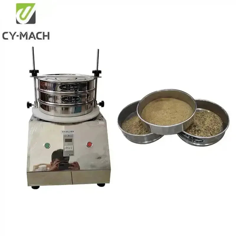 200mm Standard new grain size analysis 304 ss industrial standard automatic electric analysis lab test equipment sieve shaker