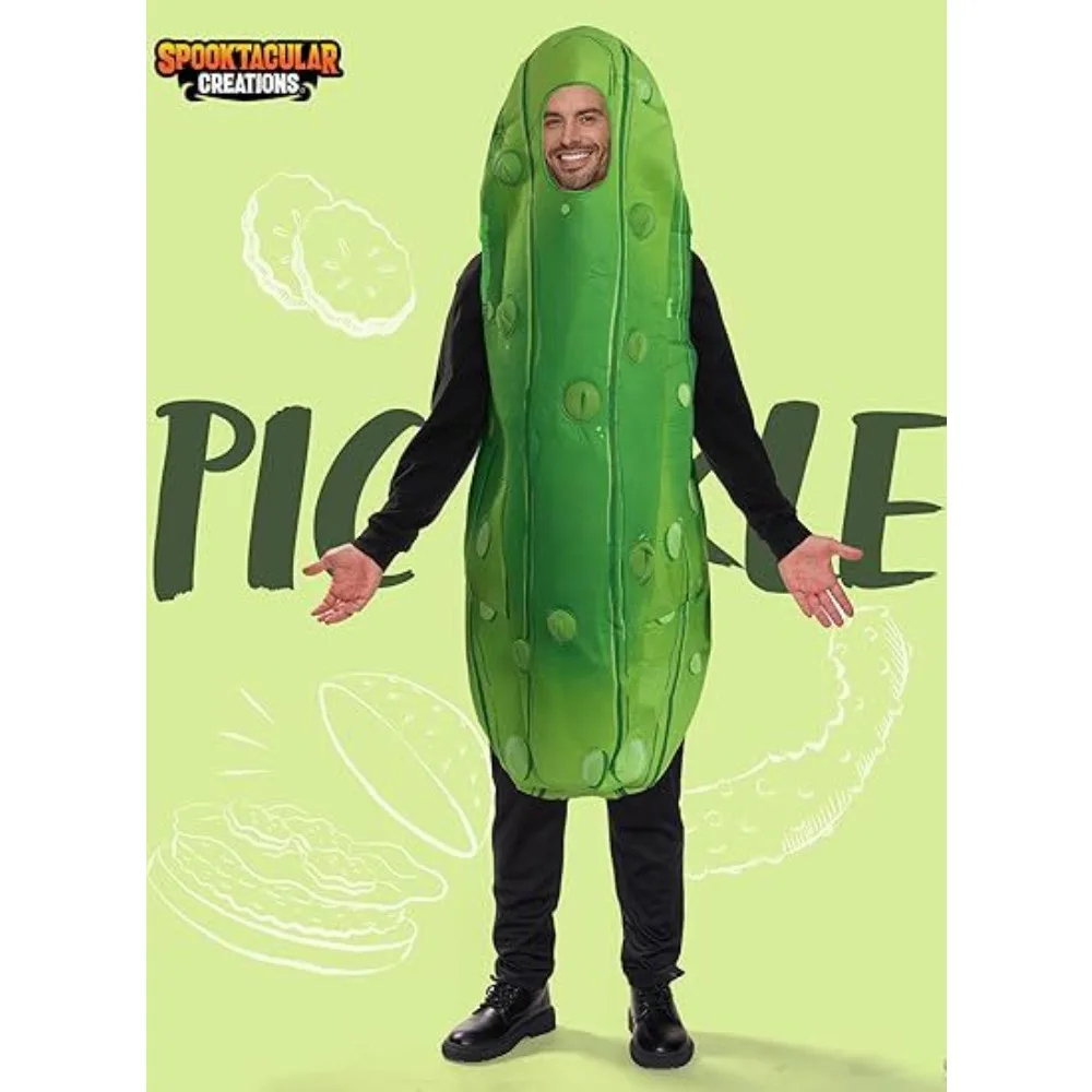 أزياء الهالوين كيمتشي للبالغين للجنسين، أزياء ممتعة للرجال والنساء، بدلة لعب الأدوار على شكل فاكهة