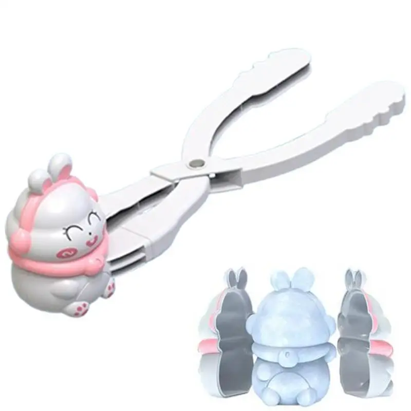 

Winter Snow Ball Maker Clips Snowman Dinosaur Bunny Shaped Clip Tongs Outdoor Sand Snow Ball Molds Kids Snow Play Sports Toys