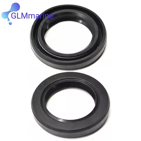 2Pcs Oil Seal 93101-20048-00 for Yamaha Outboard 8HP 9.9HP 15HP 20HP 25HP Engine 93102-20484 93103-20048 F15-06020003